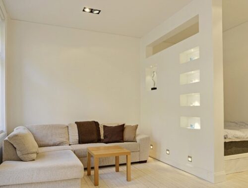 Перегородка для зонирования комнаты — идеи | Установка в Москве