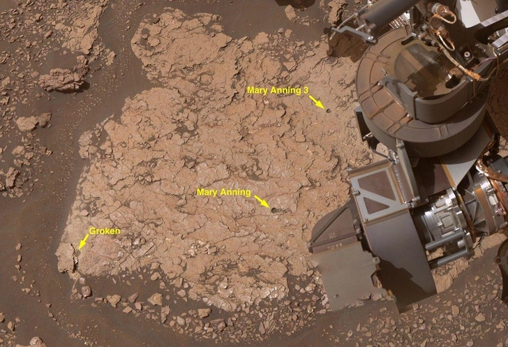 Кирпичики древней жизни: марсоход Curiosity нашел на Красной планете свыше 20 органических соединений