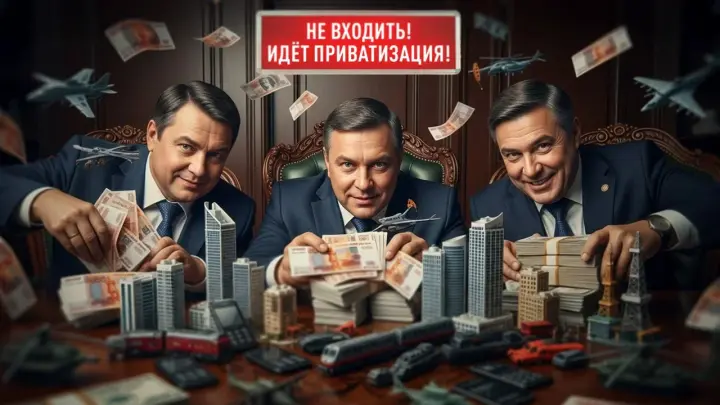 Ух ты, Чубайс снова в России: По-новому. Олигархи аплодируют стоя
